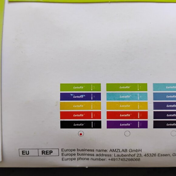 LetsFit 2Pack Waist Trainer Back Support Belt Size S & Resistance Loop Bands NEW - Picture 6 of 10